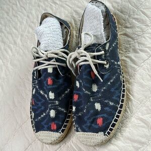 J.Crew boat shoes, size 8 J-Crew-Factory-Laceup-Espadrilles